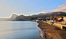 The city of Sudak in Crimea: an ideal place to relax
