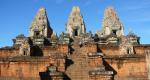 Temple complex in Koh Ker Cambodia
