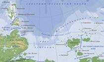 Laptev Sea: description and characteristics, islands and map, flowing rivers